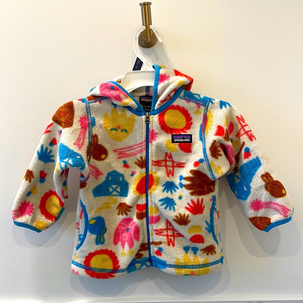 Patagonia Baby synchilla fleece zip up 12-18months